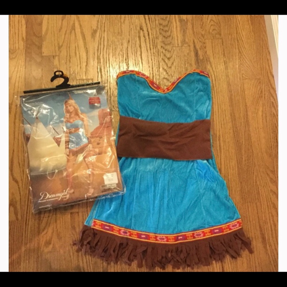 Halloween costume native american
